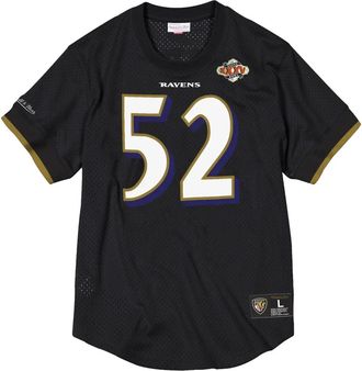 Mitchell & Ness Top Ray Lewis Baltimore Ravens Black - Nero