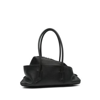 The Attico Small La Passaggiata Leather Tote Bag