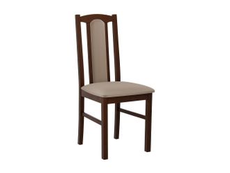 Mirjan24 Mobilier1 - Silla Victorville 145, Nuez, 95x43x47cm, Tapiz, De Madera, Madera, Muebles Ya Montados