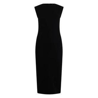 Jacquemus Alba Midi-jurk - Dames - Jurken - Zwart - Maat: S Zijde