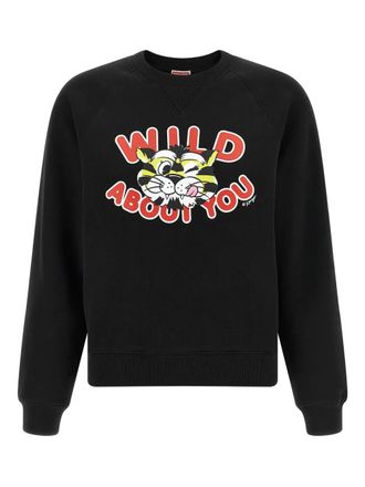 Kenzo Wild Tiger sweater - Zwart