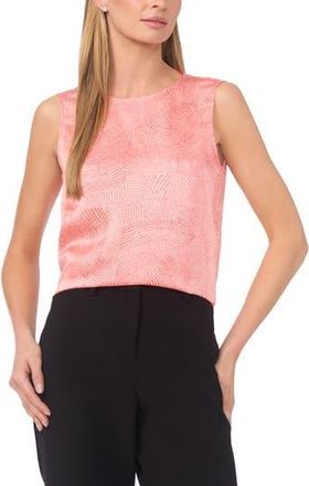 Halogen Geo Print Shell in Grenadine at Nordstrom Rack, Size X-Large