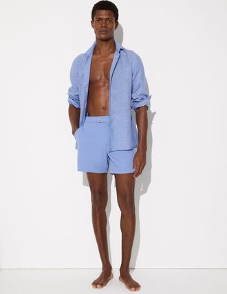 Reiss Sky Blue Side-adjuster Swim Shorts, Xxl