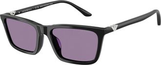 Emporio Armani Dames, Accessoires, Zwart, Maat: 55 MM