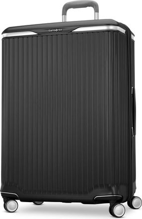 Samsonite Silhouette 18 Hardside Expandable 30 Checked Spinner in Black at Nordstrom