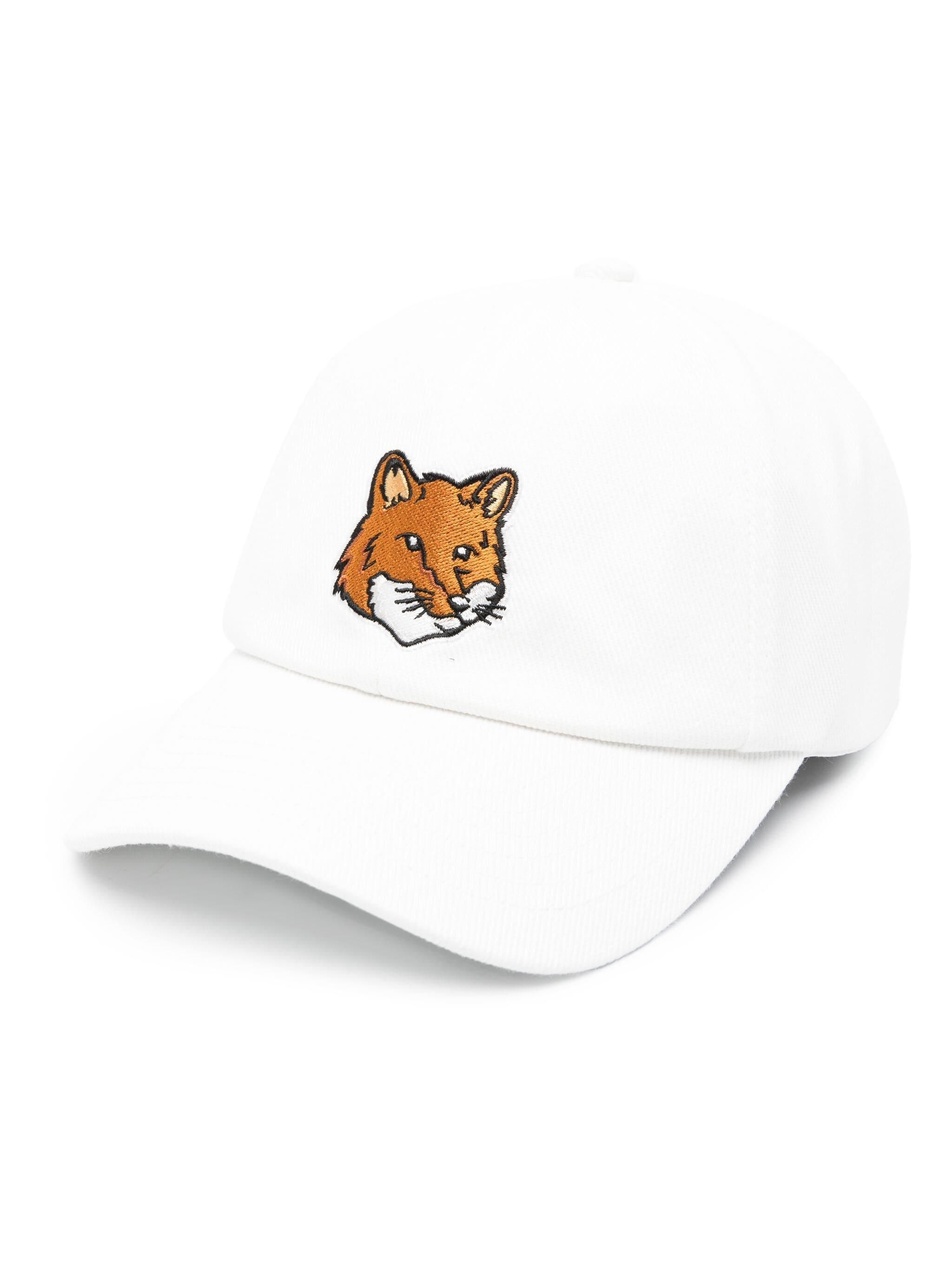 ☆韓国の人気☆【MAISON KITSUNE】☆DRESSED FOX PATCH CAP☆ FLASH FOX 6P CAP | Maison Kitsuné