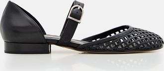 Durazzi Milano Perforated Net Ballerinas