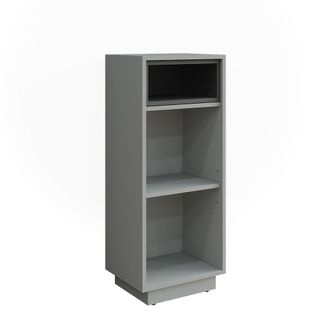 Vicco Mueble Midi Beatrice, Gris/antracita, 38 X 93 Cm Con 3 Compartimentos