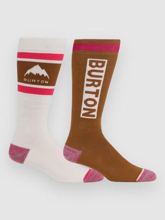 Burton Weekend Midweight 2Pk Tech Sokken bruin