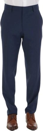 HUGO BOSS H-Genius-Mm-224 - Heren - Nette broeken - Blauw - XL - Katoen - Broeken