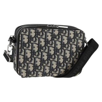 Dior Pre-owned Vintage Schoudertas - Dames - Pre-owned - Blauw - Maat: ONE Size