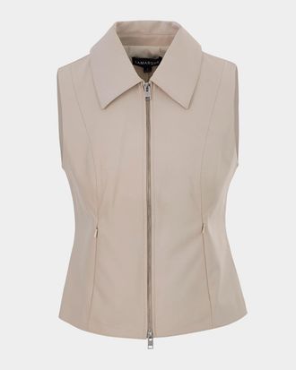 LaMarque Charlie Fitted Leather Vest