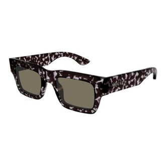 Alexander McQueen Sunglasses, male, Multicolor, 50 MM, Am0508S 002 Sunglasses