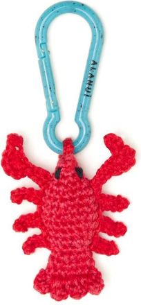 Alanui Handmade Lobster Crochet Key Red Coral R