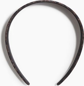 H&M Haarreif aus Satin - Brown