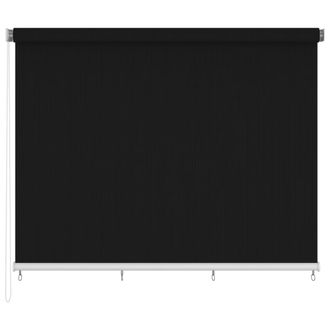vidaXL Persiana Enrollable De Exterior 400x230 Cm Negro Vidaxl