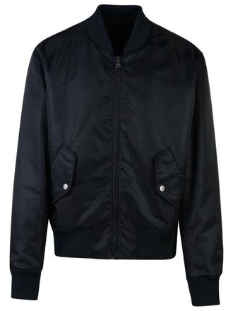 【送料&関税込】Balmain Beige Jacquard Bomber Jacket Co Gathered Cotton Bomber Jacket | Saks Fifth Avenue