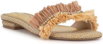 Jessica Simpson Danive Slide Sandal in Light Natural at Nordstrom, Size 7.5
