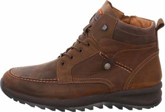 Waldl&auml;ufer Lace-up Boot - Heren - Schoenen - Bruin - Maat: 42 1/2 EU Katoen