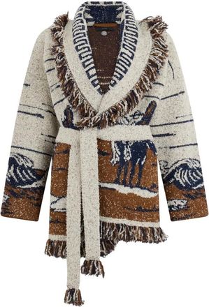 Alanui Canyon Spirit Cardigan - Dames - Truien - Veelkleurig - Maat: S Katoen