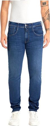 Replay Anbass Slim Fit Jeans - Heren - Slim Fit Jeans - Blauw - W36 L30 - Katoen - Jeans