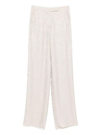 Emporio Armani Womens Capsule Pre Trousers Beige