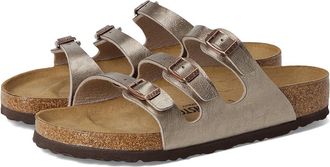 Birkenstock Florida Birko-Flortm - Graceful Womens Sandals Taupe : EU 42 (US Womens 11-11.5) Regular