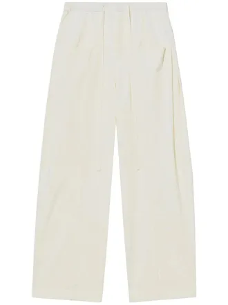 Tout à Coup straight-leg trousers - women - Cotton - S - White