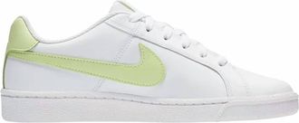 Nike Womens Court Royale Sneaker In White Barely Volt