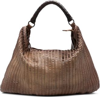 Reptiles House Leren schoudertas - Bruin