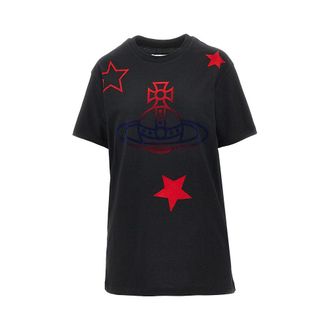 Vivienne Westwood Orb and Stars T-shirt Woman XS