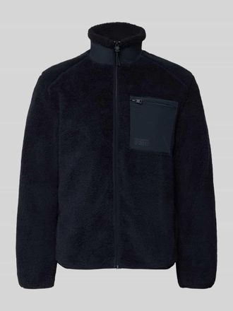 Only & Sons Regular Fit Webpelzjacke mit Mesh Innenstoff Modell DALLAS in Marine, Gr&ouml;&szlig;e XXL