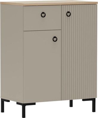 HOME AFFAIRE Kommode »Luminara« 1 Stk. tlg. Kommode mit Soft-Close und Platz für 5 Schuhpaare - (B/T/H) 70/41/93cm