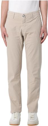 Jacob Cohen Slim Fit Bobby Broek - Heren - Chinos - Beige - W36 - Katoen - Broeken