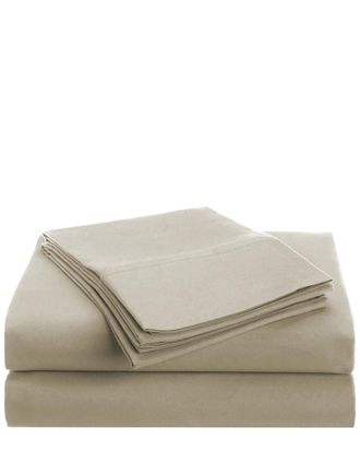 Superior Discontinued Superior Solid Wrinkle-Resistant Deep Pocket Soft Sateen Weave Microfiber Sheet Set