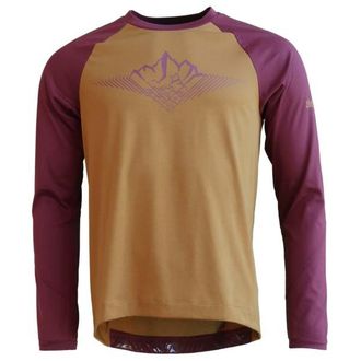 Zimtstern Pureflowz Shirt L/S Velotrikot f&uuml;r Herren | bunt