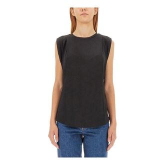 Michael Kors Sleeveless Tops - Tops - Mujer - Negro - S