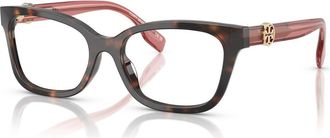 Tory Burch 49mm Square optical glasses in Tortoise at Nordstrom