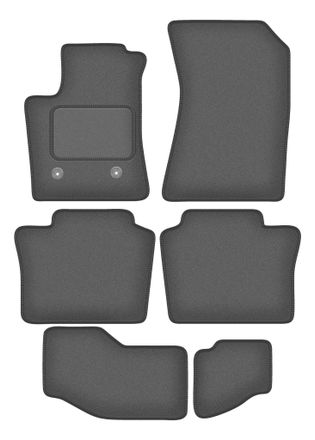 OEM Alfombrillas Velour Grafito Para: Renault Espace Vi E-tech Hev 7 Plazas (2023-)