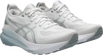 Asics Womens Gel-Kayano 31 Sneaker In White/ Pure Silver