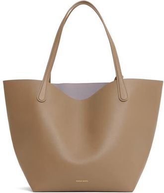Mansur Gavriel Everyday Soft Leather Tote in Anise/Lilla at Nordstrom