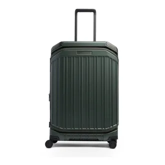 Piquadro Uitzetbare Spinner Koffer met TSA-slot - unisex - Koffers - Groen - Maat: ONE Size Poliester