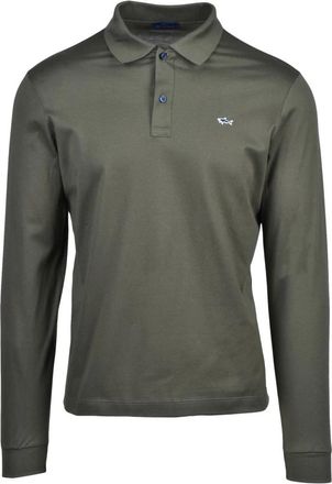 Paul & Shark Tops, Heren, Groen, XL, Katoen, Polo