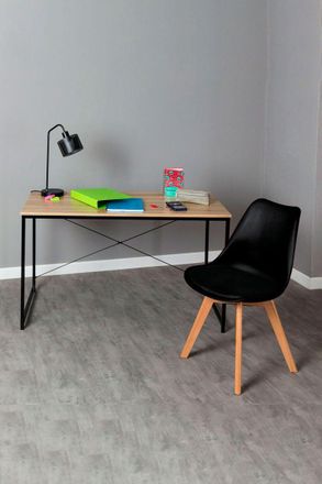 Regalos Miguel Regalos Miguel - Conjuntos De Mesa Y Sillas - Conjunto Escritorio Dek Y Silla Synk Basic - Negro