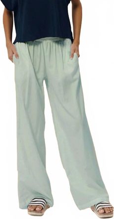 Cali Dreaming Palais Straight-Leg Pant In Aloe