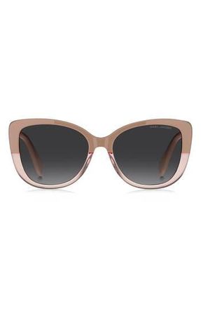 Marc Jacobs 55mm Gradient Cat Eye Sunglasses in 010A-9O at Nordstrom Rack