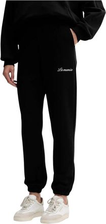 La Mania Trainingsbroeken - Dames - Sweatpants - Zwart - S - Katoen - Broeken