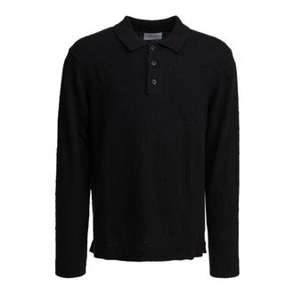 Nn.07 Polo Shirts, male, Black, M, Randy Boucle Polo