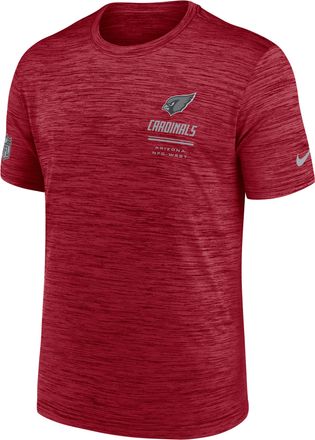 Nike Arizona Cardinals Sideline Team Issue Velocity Nike Mens Dri-FIT NFL T-Shirt in Red | 02ER6ED9C-7VD