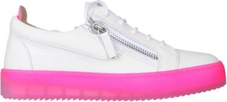 Giuseppe Zanotti Sneakers - Dames - Sneakers - Wit - 39 EU - Leer - Schoenen
